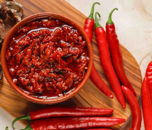 Pandumirapakaya Pickle (Red Chilli Pickle)